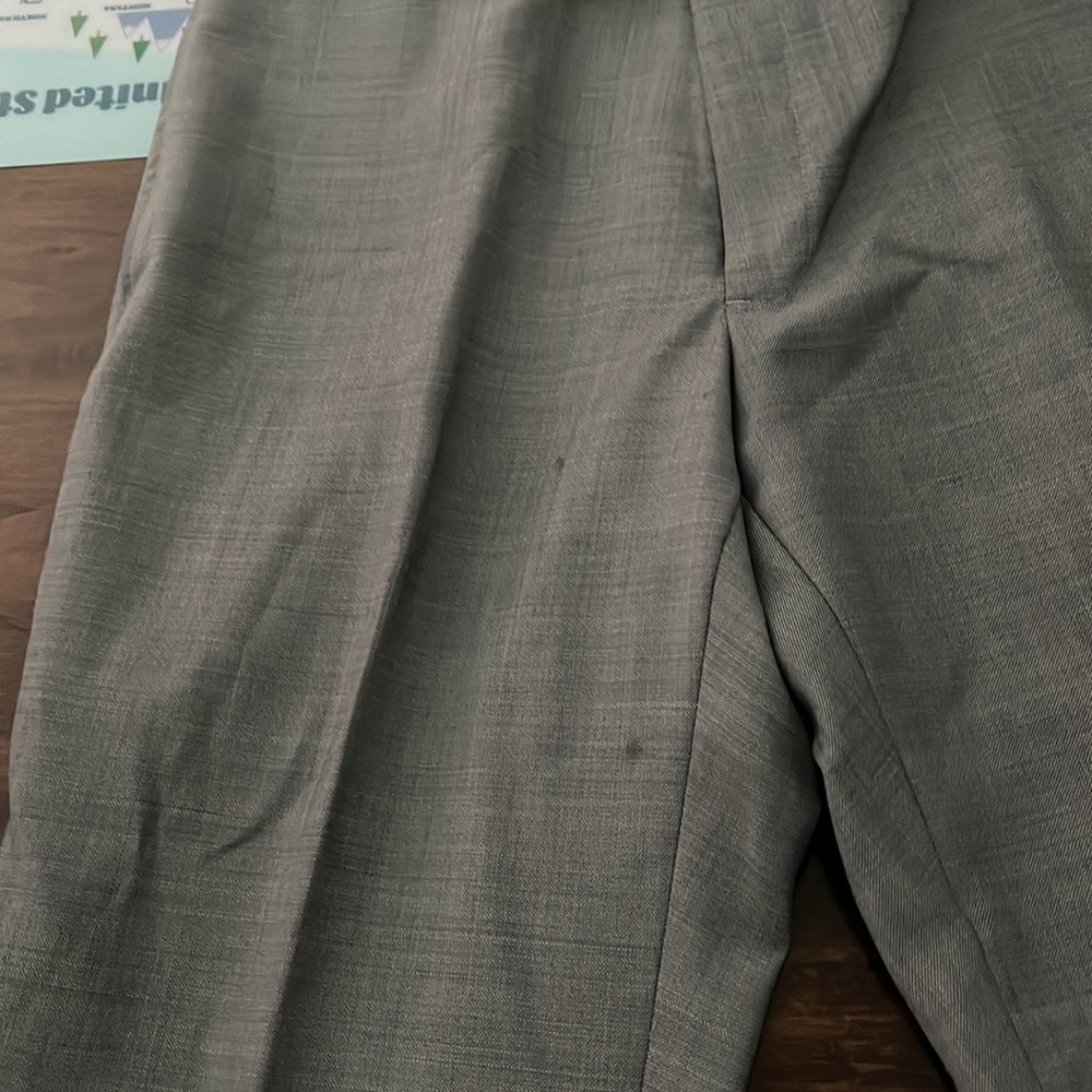 NWOT Preppy Tommy Hilfiger/Neiman Marcus Gray Wool Suit - Picture 6 of 16